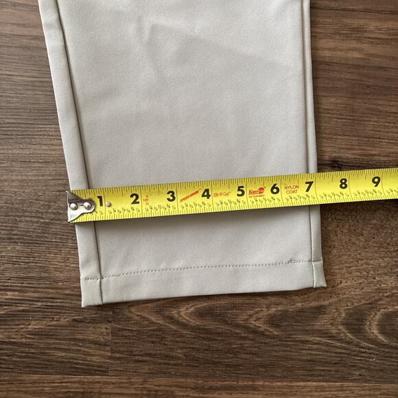 Icon Amsterdam Pants Mens 36/29 Stone Tech Trousers Stretch Nylon Blend NWT - Picture 2 of 12